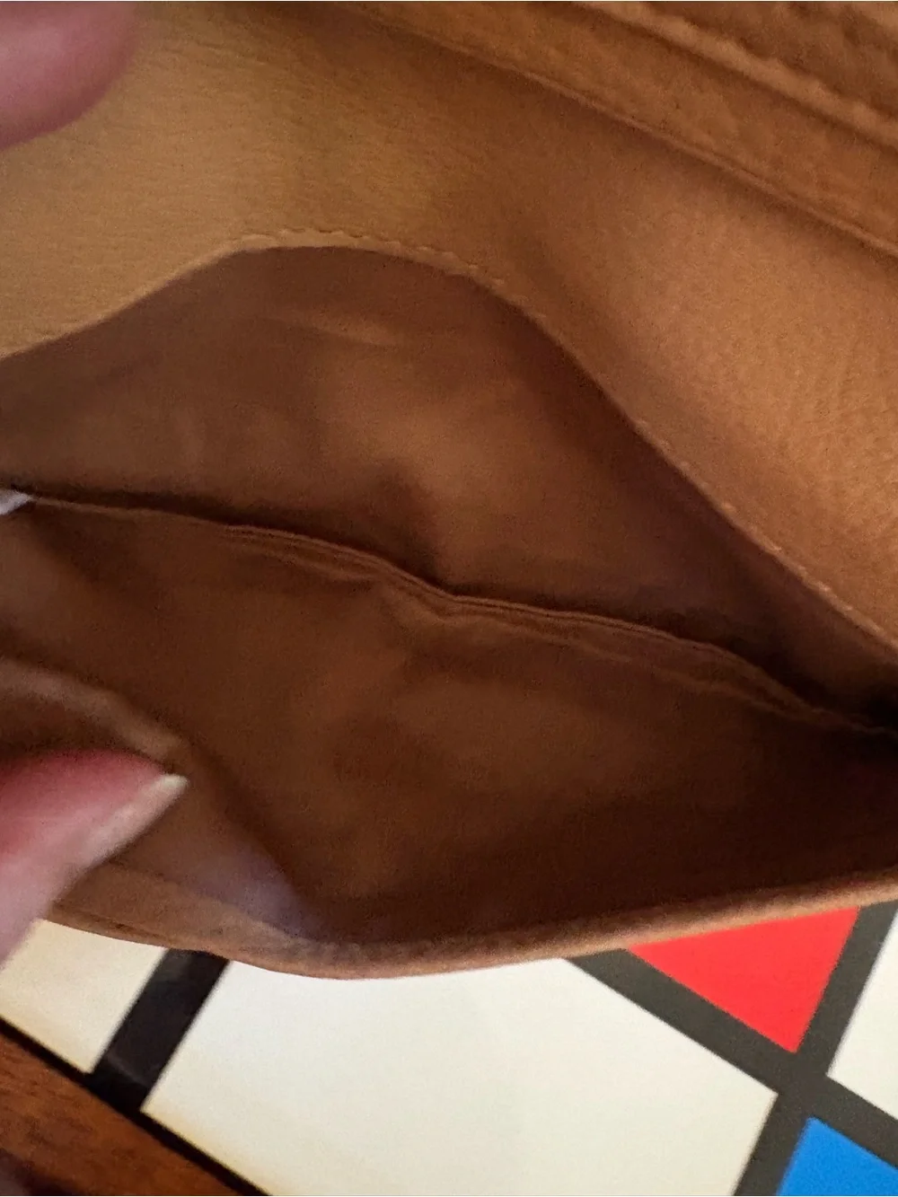 Hobo Leather Lumens Continental Wallet - Sandstorm Like New